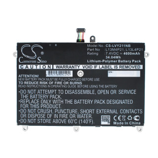 Baterie pro Lenovo Yoga 2 11, 4600 mAh