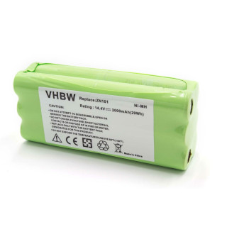 Baterie pro Ecovacs Dibea ZN101 / Dirt Devil Libero, 2000 mAh