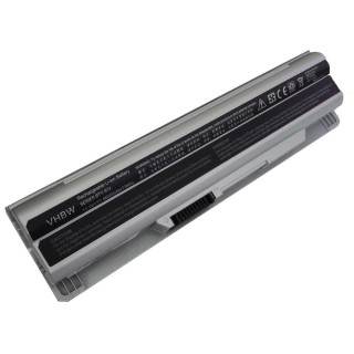 Baterie pro Medion Akoya Mini E1311 / E1315 / MSI CR650, stříbrná, 6600 mAh