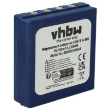 Baterie pro HBC Radiomatic BA222060 / BA203060, modrá, 700 mAh