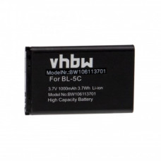 Baterie pro Nokia 1100 / 2600 / 6600 / N70 / N71, BL-5C, 1000 mAh