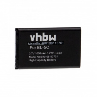 Baterie pro Nokia 1100 / 2600 / 6600 / N70 / N71, BL-5C, 1000 mAh