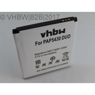 Baterie pro Prestigio MultiPhone 5430 Duo, 2000 mAh