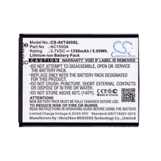 Baterie pro Archos 40 Titanium, 1350 mAh Baterie pro Archos 40 Titanium, 1350 mAh