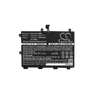 Baterie pro Lenovo ThinkPad Yoga 11E ChromeBook, 3600 mAh