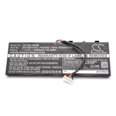 Baterie pro Toshiba Satellite L10T / L10W / L15W, 3650 mAh Baterie pro Toshiba Satellite L10T / L10W / L15W, 3650 mAh