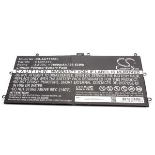 Baterie pro Asus Transformer Book T100 Chi, C12N1419, 7850 mAh