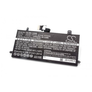 Baterie pro Dell Latitude 12 5285 / 12 5289, 5200 mAh Baterie pro Dell Latitude 12 5285 / 12 5289, 5200 mAh