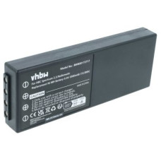 Baterie pro HBC Radiomatic BA210040 / BA211060, černá,  2000 mAh
