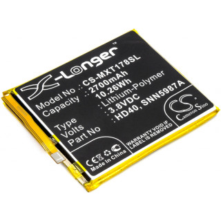 Baterie pro Motorola Moto Z Force 2nd / XT1789, 2700 mAh