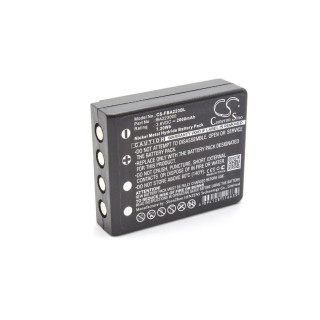 Baterie pro HBC Radiomatic BA223031 / BA223001, černá,  2000 mAh