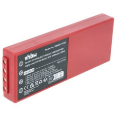 Baterie pro HBC Radiomatic BA210040 / BA211060, červená,  2000 mAh