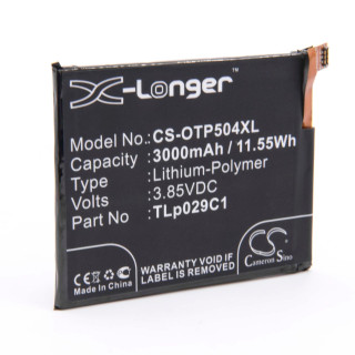 Baterie pro Alcatel A30 Fierce / OT-5049S, 3000 mAh