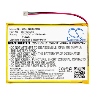 Baterie pro Luvion Prestige Touch / Supreme Connect, 2000 mAh