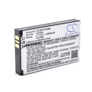Baterie pro Oricom Secure SC860 / SC870, 2300 mAh