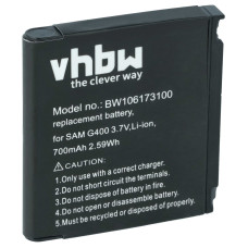 Baterie pro Samsung SGH-G400 / SGH-F330 / SGH-J400, 700 mAh