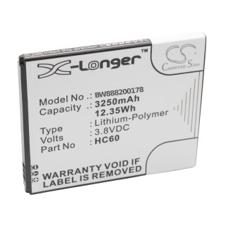 Baterie pro Motorola Moto C Plus / XT1723 / XT1724 / XT1725, 3250 mAh