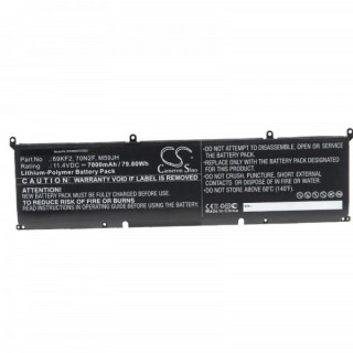 Baterie pro Dell XPS 15 9500 / Alienware M15 R3 / M17 R3, 7000 mAh