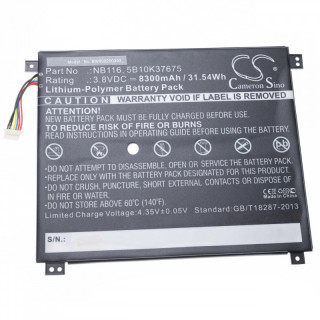 Baterie pro Lenovo IdeaPad 100S-11IBY, 8300 mAh