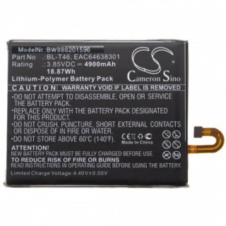 Baterie pro LG V60 ThinQ, BL-T46, 4900 mAh