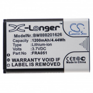Baterie pro AVM Fritz!Fon C6, 1200 mAh
