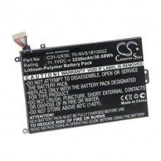 Baterie pro Asus Zenbook UX30 / UX30KA / UX30KU, C31UX30, 3250 mAh