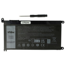 Baterie pro Dell Inspiron 5378 / Latitude 3490, WDX0R, 3650 mAh