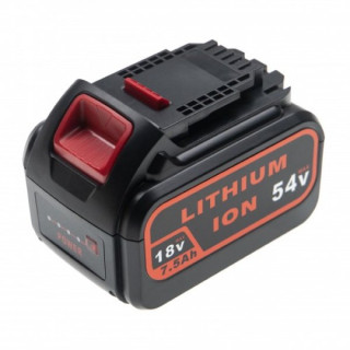 Baterie pro DeWalt DCB546 / DCB547 / DCB548, 54 V / 18 V, 2.5 Ah / 7.5 Ah