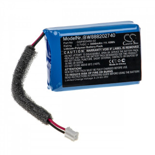 Baterie pro JBL Turbo, 3000 mAh