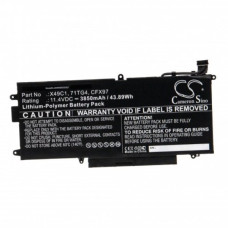 Baterie pro Dell Latitude 5289 / Latitude 7390, 3850 mAh