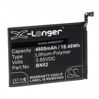 Baterie pro Xiaomi Poco M2 Pro / Note 9S / Note 9 Pro, BN52, 4800 mAh