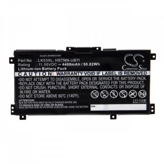 Baterie pro HP Envy x360 15-BP / 15-CN / 17-AE / 17-BW, LK03XL, 4400 mAh Baterie pro HP Envy x360 15-BP / 15-CN / 17-AE / 17-BW, LK03XL, 4400 mAh