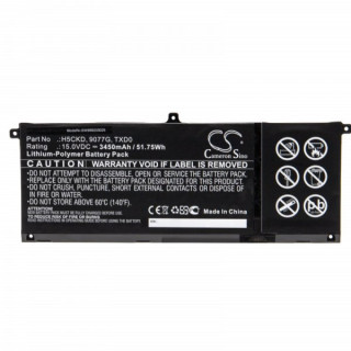 Baterie pro Dell Inspiron 5401 / 5501 / 7300, 3450 mAh