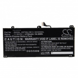 Baterie pro HP Chromebook X360 14-B, 4750 mAh