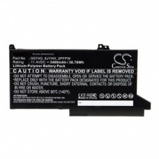Baterie pro Dell Latitude 12 7280 / 12 7480 / 12 5300, 3400 mAh