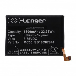 Baterie pro Lenovo K12 Pro / Motorola G9 Power / Nokia G60 5G, MC50, 5800 mAh