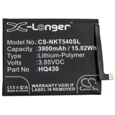 Baterie pro Nokia 5.4, 3900 mAh Baterie pro Nokia 5.4, 3900 mAh