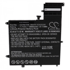 Baterie pro Asus ZenBook Flip S UX370UA, C21N1706, 4900 mAh
