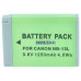Baterie NB-13L pro Canon PowerShot G7 / Powershot G7X / PowerShot G9X, 1250 mAh 
