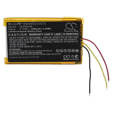 Baterie pro SteelSeries Arctis 1 / Arctis 3 / Arctis 7, AEC503759, 1200 mAh