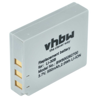 Baterie LI-30B pro Olympus mju Mini Digital / Digital S / Stylus Verve Digital, 550 mAh