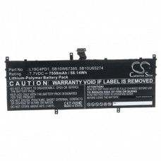 Baterie pro Lenovo Yoga C640-13IML, 7550 mAh