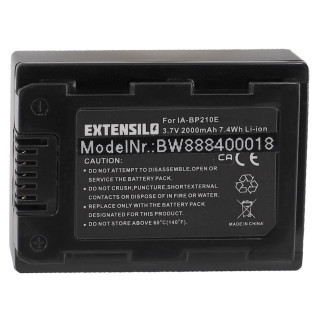 Baterie IA-BP210E pro Samsung HMX-S10 / HMX-H200 / SMX-F40, 2000 mAh