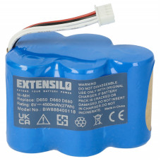 Baterie pro Ecovacs Deebot D66 / D68 / D73, 4500 mAh