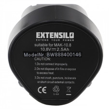 Baterie pro Makita BL1013, 10.8 V, 2.5 Ah