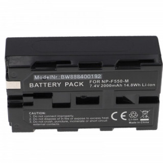 Baterie NP-F550 / NP-F750 pro Sony CCD-RV100 / CCD-RV200, 2000 mAh