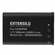 Baterie NP-90 pro Casio Exilim EX-H10 / EX-H15 / EX-H20G / EX-FH100, 1800 mAh