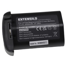 Baterie LP-E4 pro Canon EOS 1D C / EOS 1Ds Mark III / EOS 1D Mark IV, 3350 mAh Baterie LP-E4 pro Canon EOS 1D C / EOS 1Ds Mark III / EOS 1D Mark IV, 3350 mAh