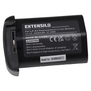 Baterie LP-E4 pro Canon EOS 1D C / EOS 1Ds Mark III / EOS 1D Mark IV, 3350 mAh Baterie LP-E4 pro Canon EOS 1D C / EOS 1Ds Mark III / EOS 1D Mark IV, 3350 mAh