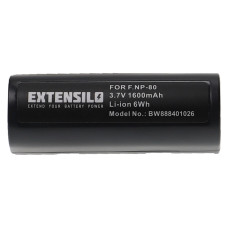 Baterie NP-80 pro Fuji Finepix 1300 / 1400 / 4800 / 6800, 1600 mAh
